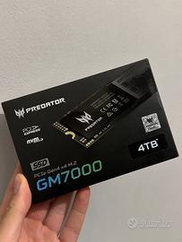 Ssd 4Tb mai usata poco trattabile