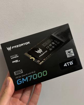 Ssd 4Tb mai usata poco trattabile