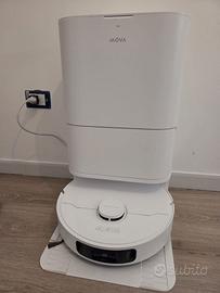 Robot aspirapolvere + lavapavimenti + accessori