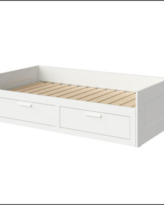 Divano letto com cassettoni