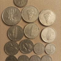 Monete Lire anni '50 e 20 Centesimi 1910