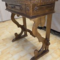 scrittoio antico legno tavolino d'epoca vintage