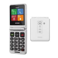 BRONDI FLIPPER TELEFONO CELLULARE SENIOR WHITE