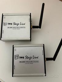 Kit Radiotrasmettitore DMX Stage Line - 2,4GHz