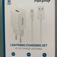 Alimentatore +Cavo -iPhone Nuovo