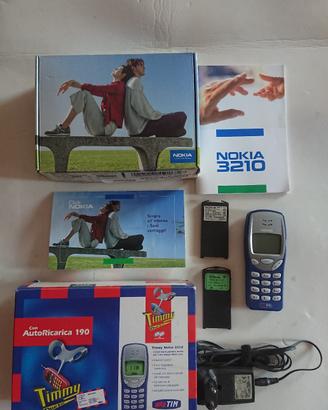 Nokia 3210 scatola manuali cellulare telefonino 