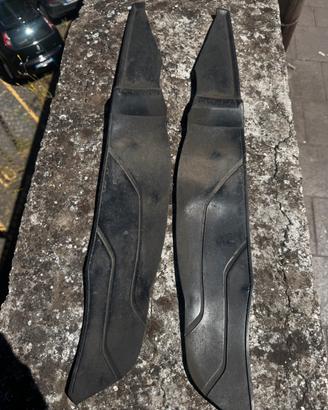 Coppia tappetini pedana poggiapiedi Yamaha xc 300