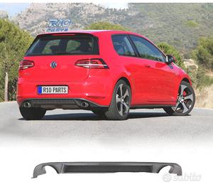 DIFFUSORE VOLKSWAGEN VW GOLF 7.5 17-20 LOOK GTI