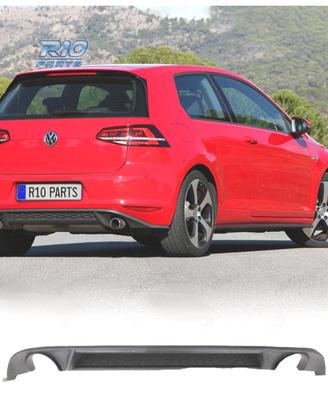DIFFUSORE VOLKSWAGEN VW GOLF 7.5 17-20 LOOK GTI