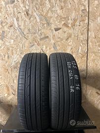 2 GOMME 195 60 16 BRIDGESTONE T001 ESTIVE