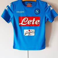 Scs Napoli 2016 2017 Home Football Shirt Soccer