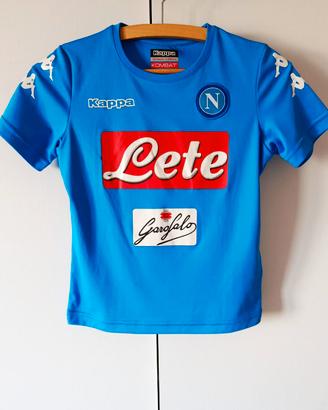 Scs Napoli 2016 2017 Home Football Shirt Soccer