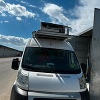 Fiat ducato con tenda per ambulanti