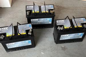 Batterie Exide premium EA1050 12v 105 ah ottime
