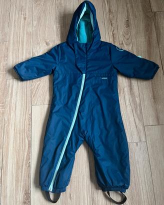 Completo tuta neve e scarponcini