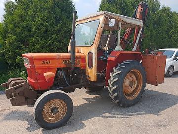 FIAT 450 + TRINCIA (Macchina Operatrice)