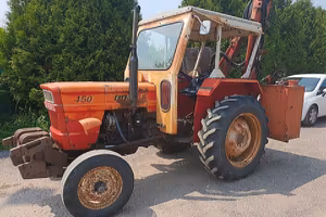 FIAT 450 + TRINCIA (Macchina Operatrice)
