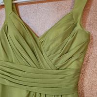 abito donna cerimonia verde acido