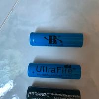 3 Batterie mod. 18650, 3,7v