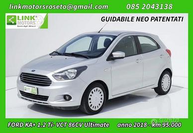 FORD Ka+ 1.2 Ti-VCT 85CV Ultimate
