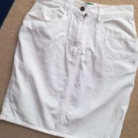 Gonna bianca Moschino. Vintage