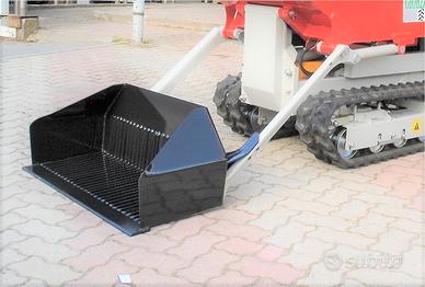 Motocarriola Rotair R70 Benna Griglia Lama SPIAGGE