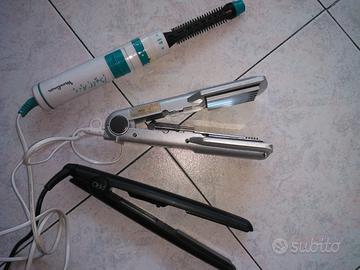 Stiracapelli e spazzola elettrica