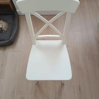 Sedie ingolf Ikea bianche