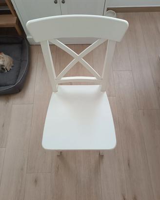 Sedie ingolf Ikea bianche