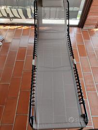 2 lettini sole pieghevole