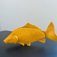 Pesce portativaglioli vintage carpa giallo