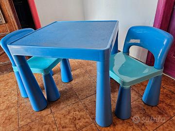 tavolo e sedie bambini