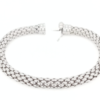 Bracciale Donna Fope® Oro Bianco 18Kt  750 Scatola