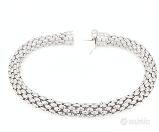 Bracciale Donna Fope® Oro Bianco 18Kt  750 Scatola
