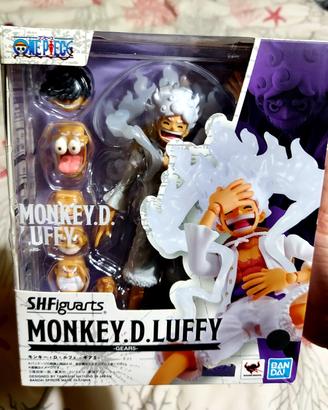 Action figure luffy sh gear 5 onepiece