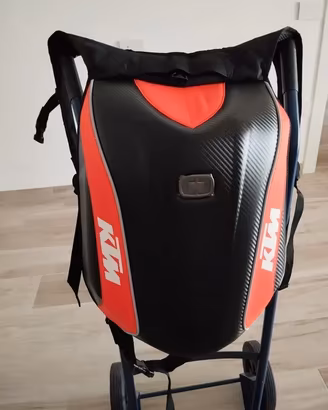 Zaino moto KTM carbon look