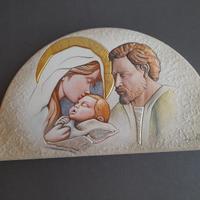 Quadro sacra famiglia leader argento