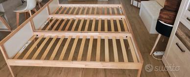 3 Letti per bambini 70x140 cm