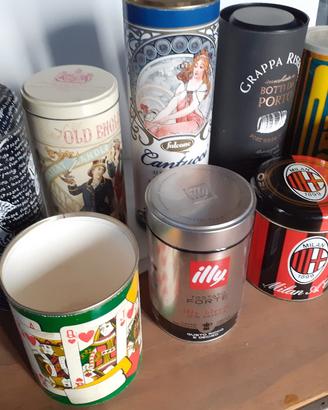 Barattoli vintage leggi annuncio 