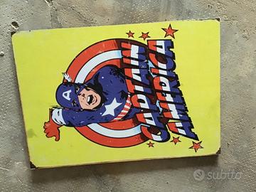 Due quadretti con immagine di Capitan America