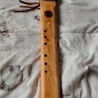 flauto nativi americani, drone flute D 