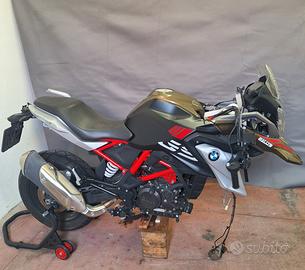 BMW GS 310 Rallye 2024 sinistrato