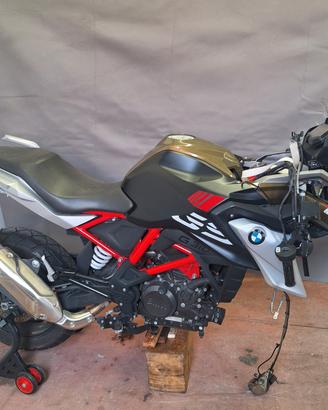 BMW GS 310 Rallye 2024 sinistrato