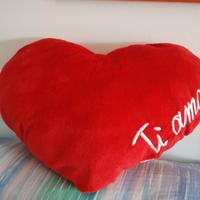 Cuscino cuore 'ti amo'
