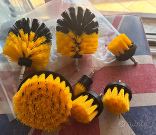 set di spazzole per trapano