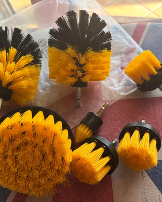 set di spazzole per trapano