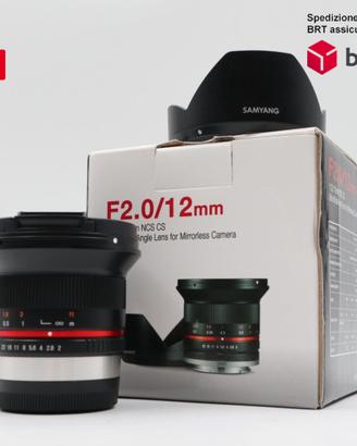 Samyang 12 F2 NCS CS (Fujifilm)