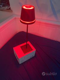 Lampada led  multicolore ricaricabile