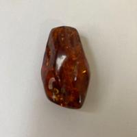 Ambra Autentica per Gioielli 6g Lucidata 3,5x2 cm