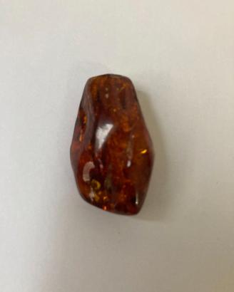 Ambra Autentica per Gioielli 6g Lucidata 3,5x2 cm
